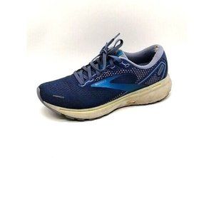 Brooks Womens Sneakers Ghost 14 Blue Lace‎ Up Athletic Shoe Low Top Padded 8